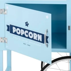 Royal Catering - Vagn för popcornmaskin - Blå