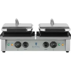 Royal Catering - Våffeljärn - 2 x 2000 W - Rektangulärt