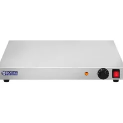 Royal Catering - Värmeplatta - 250 W - rostfritt stål - 50 cm