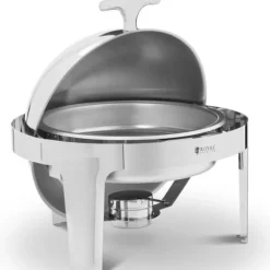 Rundabordsmatvärmare för pasta med rolltop-överdrag, 5,8 l