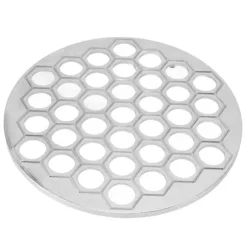 Russian Ravioli Maker Dumplings Form Aluminiumlegering Pelmeni Maker Form Pelmeni Kött Dumplings Maker 37 hål Silver