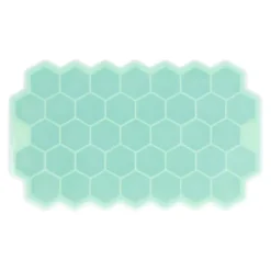 37-rutigt cellformad isform med silikonlock Livsmedelsgodkänd isbitsform för bar HomeGreen