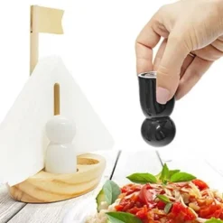 Sailors Handdukshållare och Salt Pepper Shaker Boat - Maestro Gift