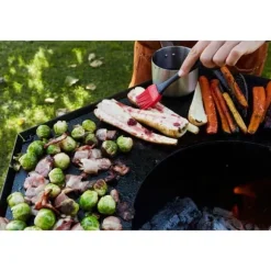 Saucière i rostfritt stål med pensel Barbecook