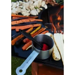 Saucière i rostfritt stål med pensel Barbecook