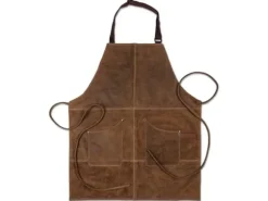 SCANDINAVIAN HOME Apron Vintage Leather HOME