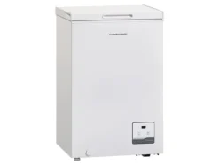 Scandomestic Standard CF100WD - Öppning uppåt - bredd: 54.5 cm - djup: 47.6 cm - höjd: 83.5 cm - 99 liter - Klass D - vit