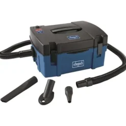 Scheppach kompakt byggplatsdammsugare - HD2P - 5L polypropentank - 1250W
