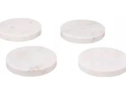 Secret de Gourmet MARBLE koppunderlägg, Ø 10 cm, 4 st