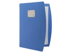 Securit® A4 RIO menuomslag i blå