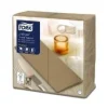 Servett Tork Linstyle 39x39 cm 1/8-fals Biscuit, 12 pk x 50 st/kartong