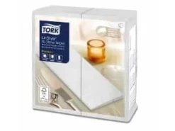 Servett Tork Linstyle 48x48 cm 1/8 vikning Vit,6 st x 50 st/krt
