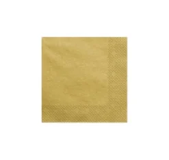 Servetter 'Gold metallic'