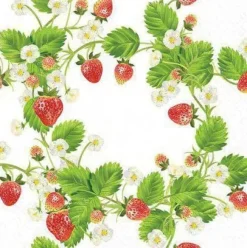 Servetter Jordgubbar 20-pack Gullers