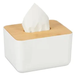 Servetthållare, 10x17x13 cm, Vit