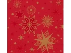 Serviet Duni 24 x 24 cm 3-lag Stargazing Red,20 pk x 50 stk/krt