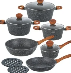 SET MED 12 ELEMENT KLAUSBERG GRANIT GRUTA KB-7242 TRÄGRANIT