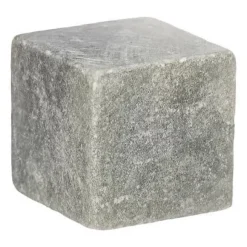 Set med 9 KYLSTENAR för drinkar, grå, MED PÅSE