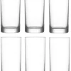 Set med 6 Liberty Long Drink LAV-glas, 360 ml
