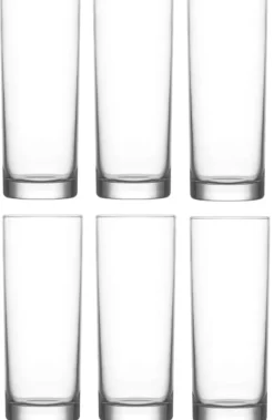 Set med 6 Liberty Long Drink LAV-glas, 360 ml