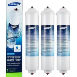 Set med 3 original vattenfilter för Samsung amerikanska kylskåp - 2NF9887458