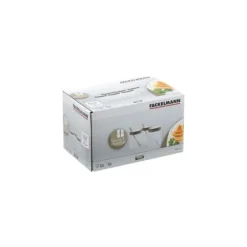 Set med 6 senapsburkar med sked Fackelmann