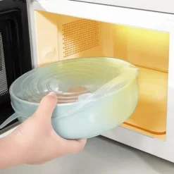 Set med 6 töjbara silikonlock KINGHOFF KH-1902