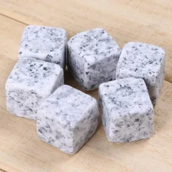 3set X 6st/set Whiskeyisstenar, återanvändbara isstenar för säkra drycker, med påse