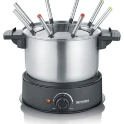 SEVERIN Fondue - FO2473 - Kapacitet 1,4 l - Upp till 8 personer - Justerbar termostat - 1500 W