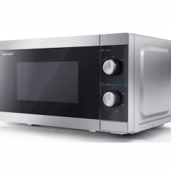 Sharp Microvågsugn 20l Mekanisk panel 800W Silver
