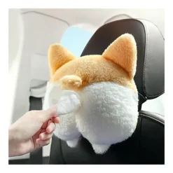 Shiba Dog Butt Tissue Box Dispenser