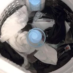 SHOP-STORY - Anti-Lint Hair Catcher Filter - Återanvändbar flytande boll för tvättmaskin - Grön