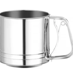 Sikt, stålkopp för siktning av mjöl, 550 g