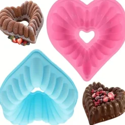 Silikon Tårtform Sockerkaksform Hjärta
