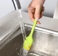 Silikonborste 21cm grön