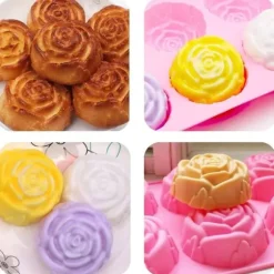 Silikonform / Isform / Bakform i Silikon – Rosor
