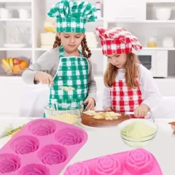 Silikonform / Isform / Bakform i Silikon – Rosor