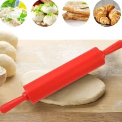 Silikonkavel för bakning - Röd