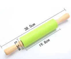 Silikonkavel för deg, non-stick, ORANGE, 38 cm