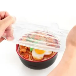 Silikonlock till skålar Koppar Matlock Set med 6 stretchlock Food Saver Wrap_CF*2607