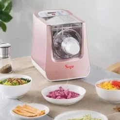 Sirge PASTARITA Automatisk pastamaskin för att göra färsk pasta hemma 300 Watt - 22 sorters pasta + Ravioli - 640gr