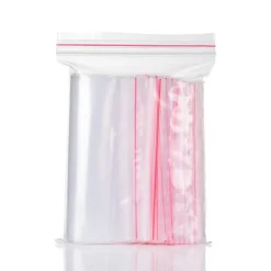 Självförslutande påsar - 11 silke (vit kant) - 8x12 cm (100 stycken)