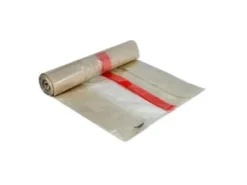 Sæk Med Snoreluk 100ltr B700xL1010mm 55my Strong Transparent,10 Stk/rl - (10 stk.)