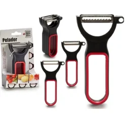 Skalare Svart Röd Stål Gummi polypropen 11 x 17,5 x 4,5 cm 13 x 4,5 x 7 cm