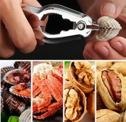 Skaldjurssax blod mussla öppnare krabba tång hummer skalning tång kök skaldjur mat multifunktionellt verktyg