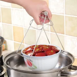 Skålklämma i Rostfritt Stål - Anti-skållning Gryta