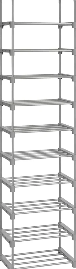 Skoställ flexibla hyllor design 10-våningar 45 x 30 x 174 cm