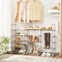 Skoställ flexibla hyllor design 10-våningar 45 x 30 x 174 cm