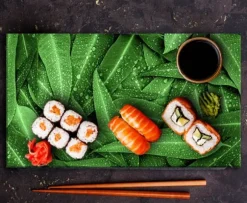 SKÄRBRÄDA I GLAS 52X30 BLAD