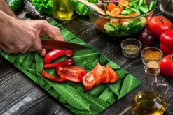 SKÄRBRÄDA I GLAS 52X30 BLAD